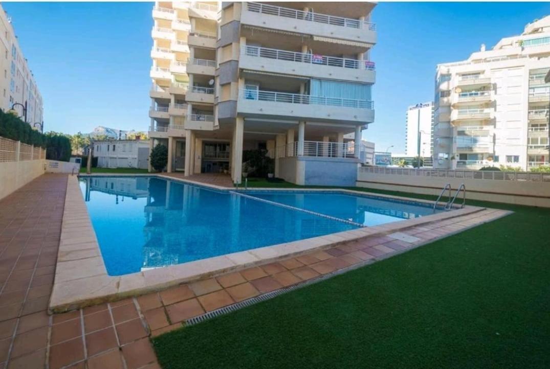 Apartamento Aquarium Park, 1ª Linea De Playa, Para 4 Personas 卡尔佩 外观 照片