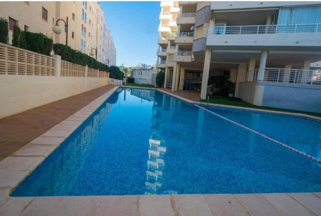 Apartamento Aquarium Park, 1ª Linea De Playa, Para 4 Personas 卡尔佩 外观 照片