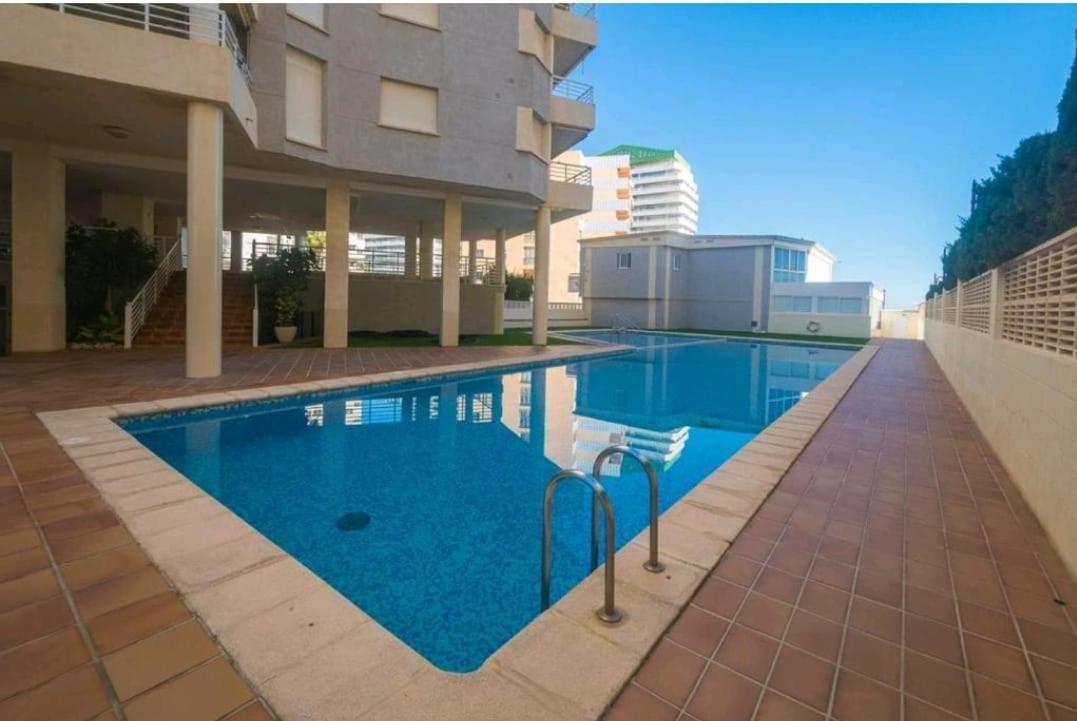Apartamento Aquarium Park, 1ª Linea De Playa, Para 4 Personas 卡尔佩 外观 照片