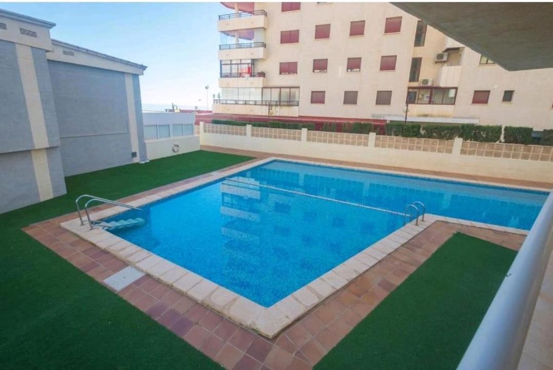 Apartamento Aquarium Park, 1ª Linea De Playa, Para 4 Personas 卡尔佩 外观 照片